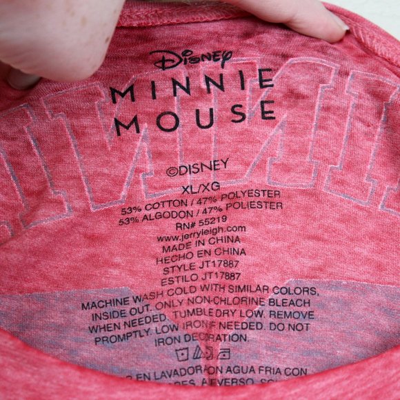 ✨ Closet Refresh - Disney Minnie Mouse Patriotic Slub Tee - Picture 3 of 4